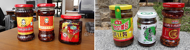 全自動醬料灌裝生產(chǎn)線，大顆粒醬料灌裝生產(chǎn)線